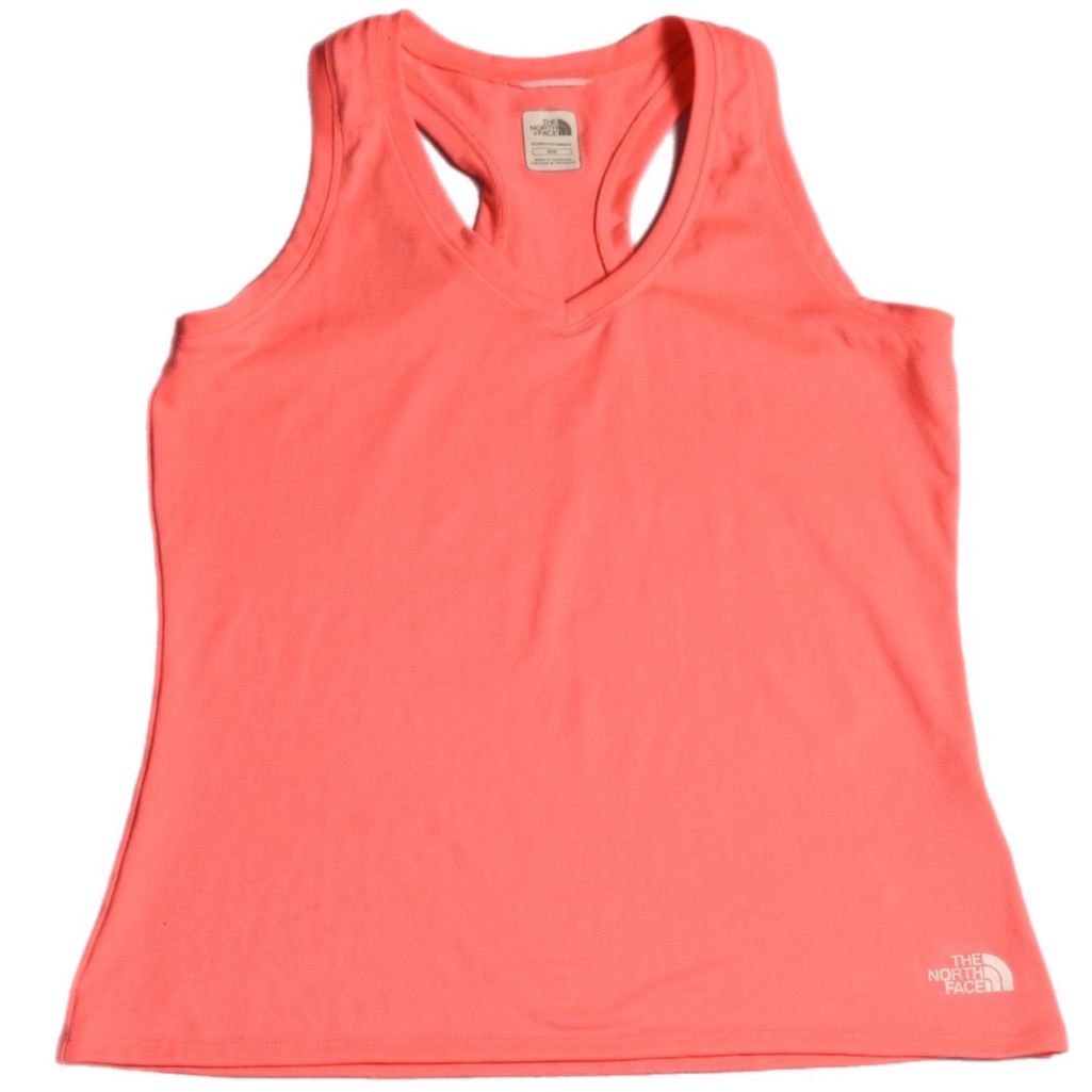 The North Face Workout Vapor Wick Tank, Bright Orange, Workout In Comfort
